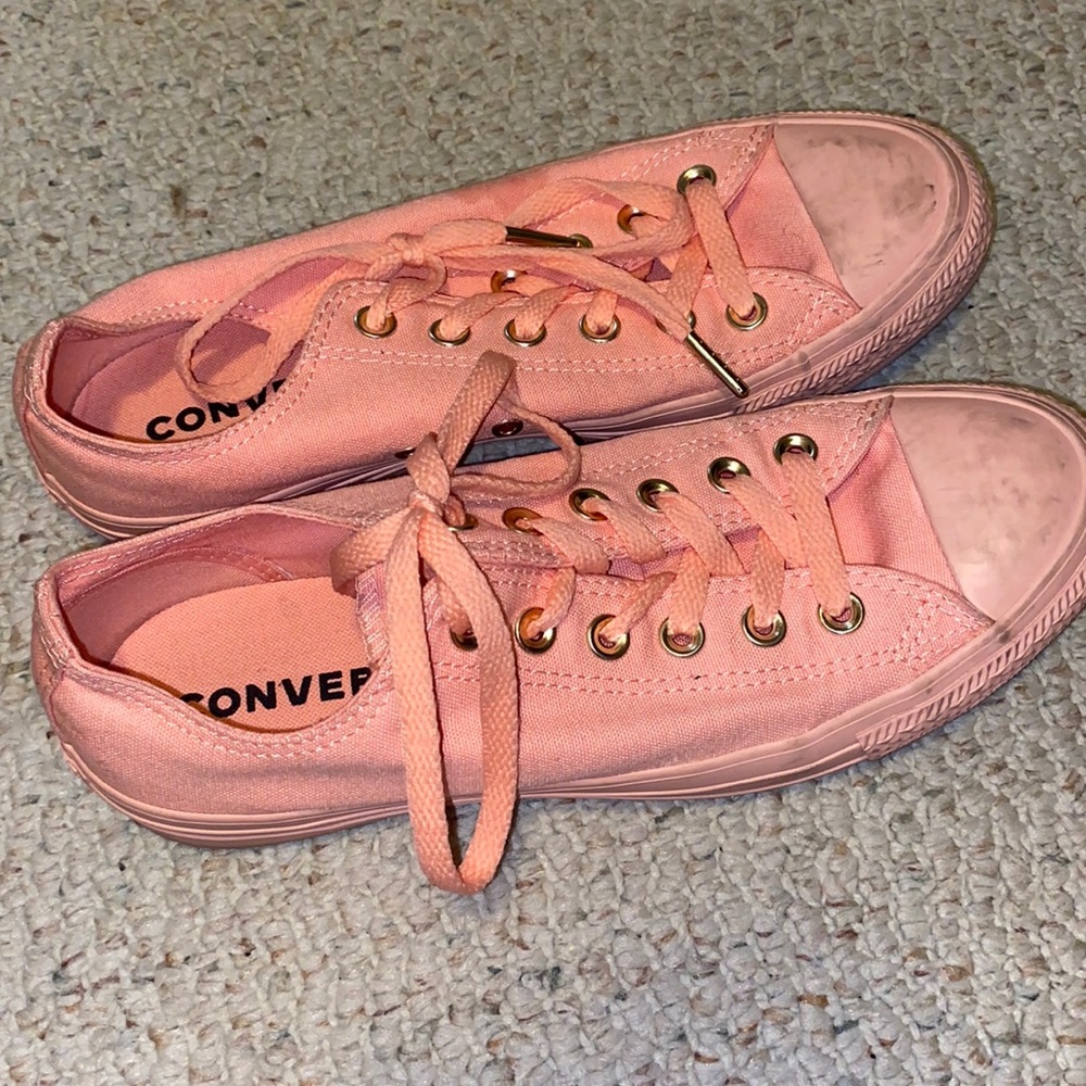 Limited edition pink converse